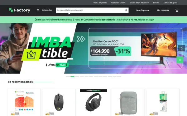 www.pcfactory.cl