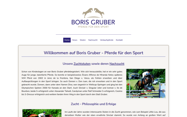 gruber-pferdezucht.de