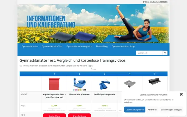 gymnastikmatte.online