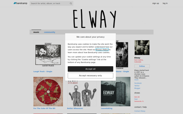 elwaytheband.bandcamp.com