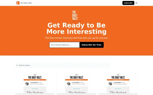 www.thedailyvalet.com