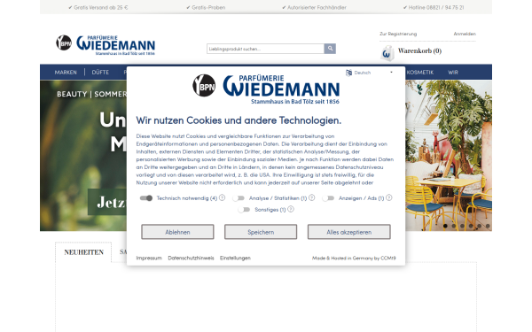 www.parfuemerie-wiedemann.de