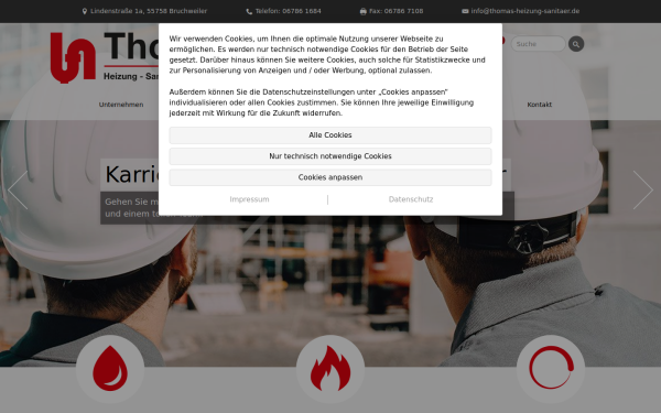 www.thomas-heizung-sanitaer.de