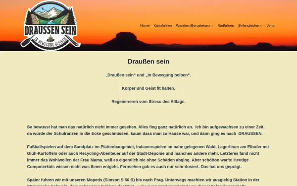 draussen-sein.de