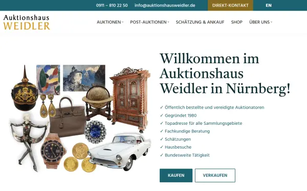 www.auktionshausweidler.de