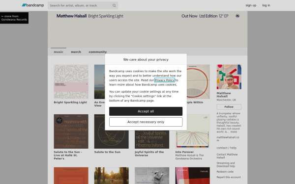matthewhalsall.bandcamp.com