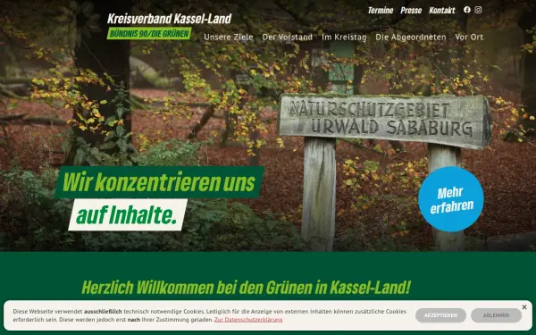 gruene-landkreis-kassel.de