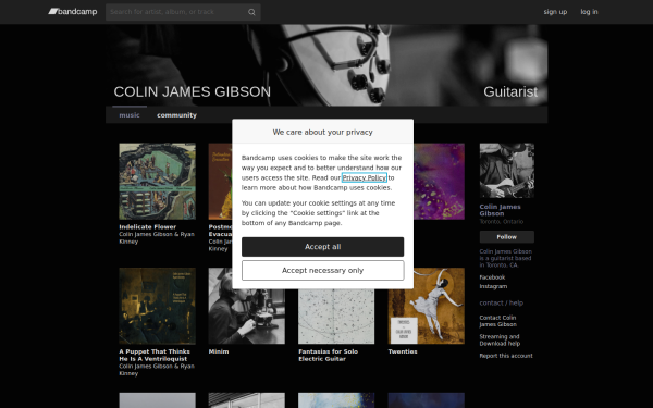colinjamesgibson.bandcamp.com