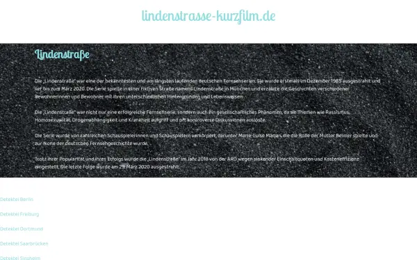 www.lindenstrasse-kurzfilm.de