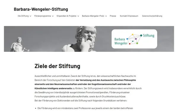 barbara-wengeler-stiftung.de
