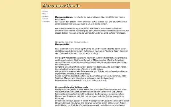mesoamerika.de