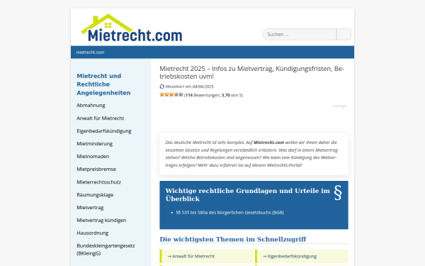 www.mietrecht.com