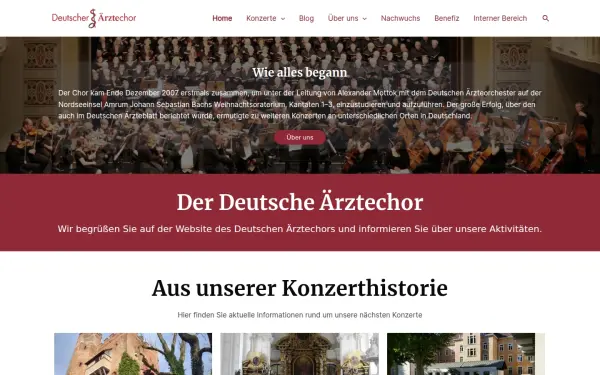 www.aerztechor.de