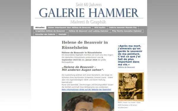 www.hammergalerie.de