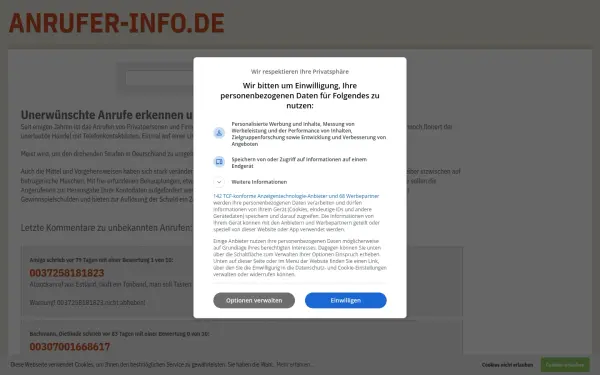 www.anrufer-info.de