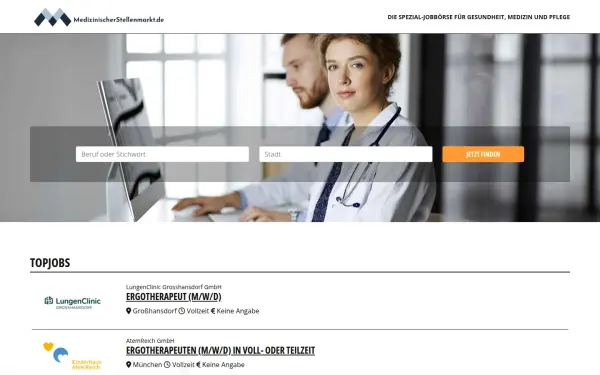 www.medizinischerstellenmarkt.de