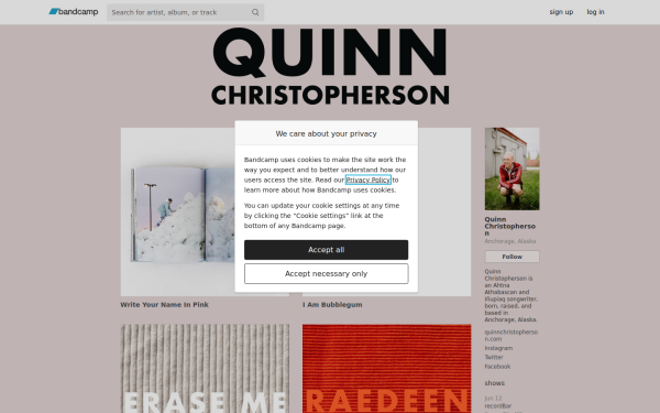 quinnchristopherson.bandcamp.com