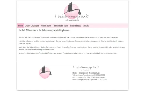 www.hebammenpraxisinbargteheide.de