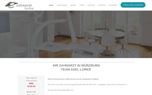 zahnarzt-lorke.de