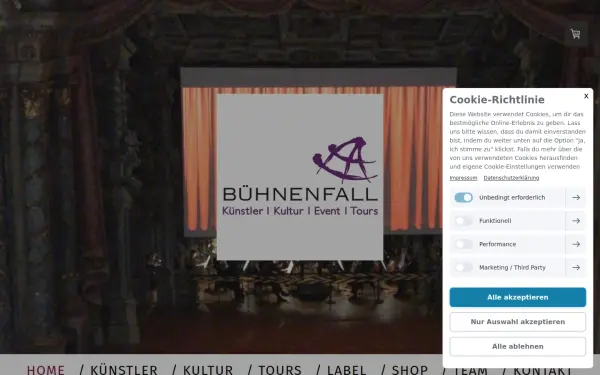www.agentur-buehnenfall.de