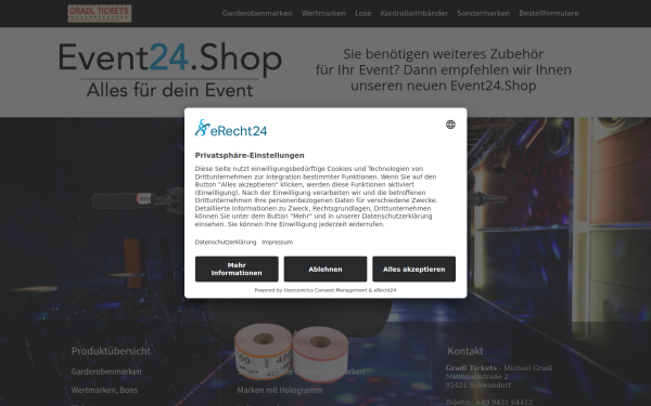 www.gradl-tickets.de