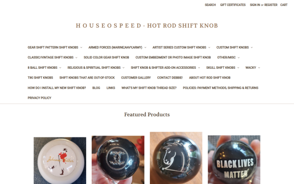 hotrodshiftknob.com