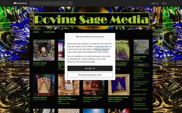 rovingsagemedia.bandcamp.com