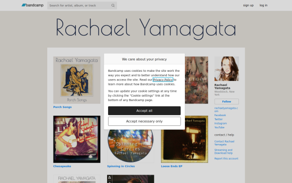 rachaelyamagata.bandcamp.com