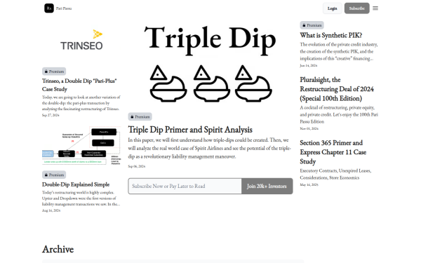 restructuringnewsletter.com