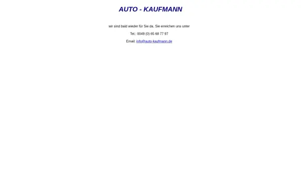 auto-kaufmann.de