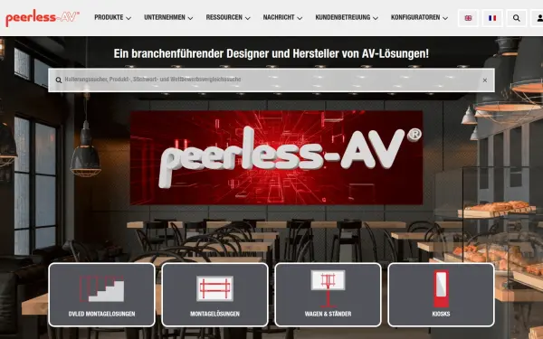 de.peerless-av.com