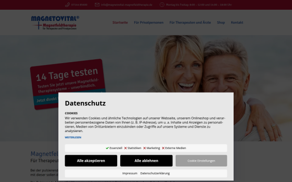magnetovital-magnetfeldtherapie.de