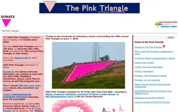 thepinktriangle.com