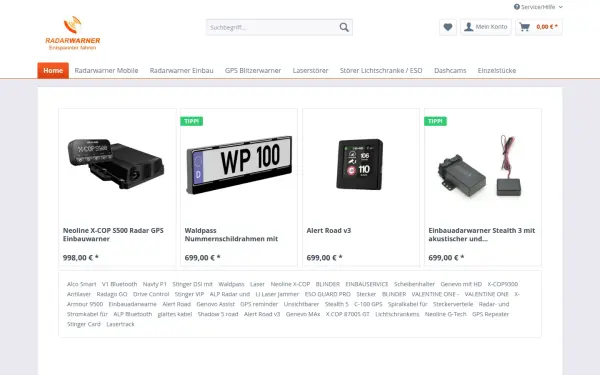 www.radarwarner.de
