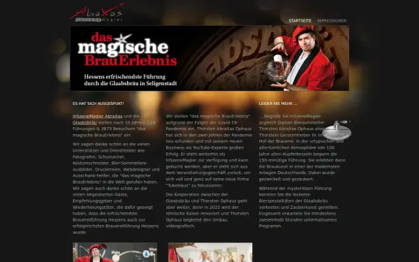 dasmagischebrauerlebnis.de