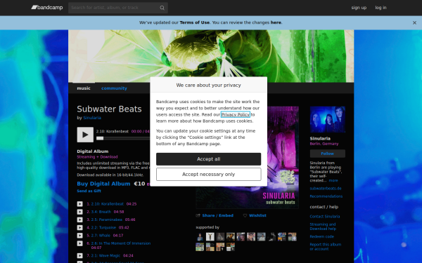 sinularia.bandcamp.com