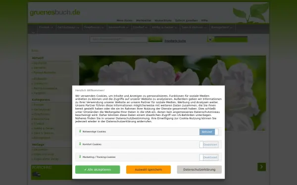 www.gruenesbuch.de