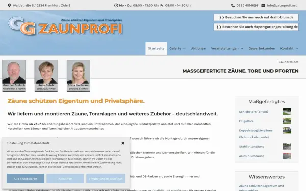 zaunprofi.net