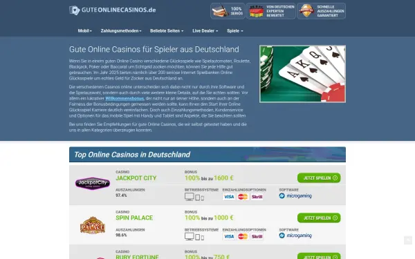 www.guteonlinecasinos.de