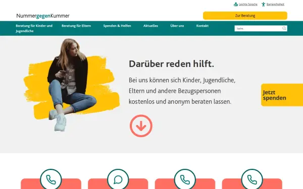 www.nummergegenkummer.de