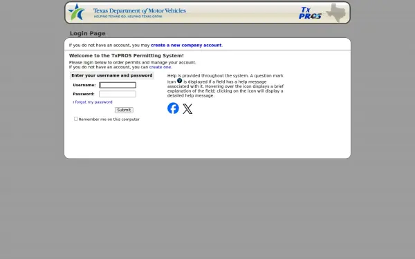txpros.txdmv.gov