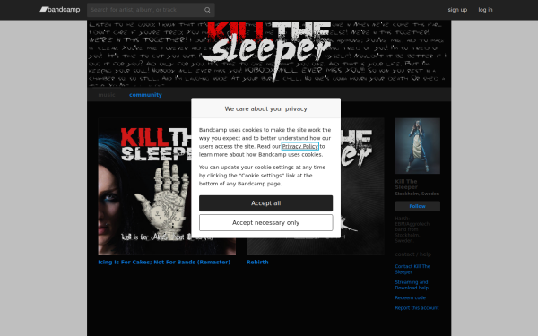 killthesleeper.bandcamp.com