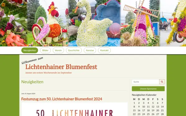 www.lichtenhainer-blumenfest.de