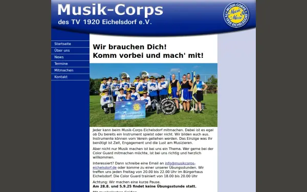 musikcorps-eichelsdorf.de