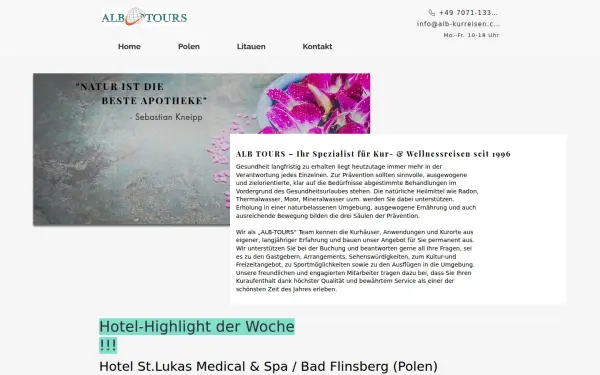 www.alb-kurreisen.de