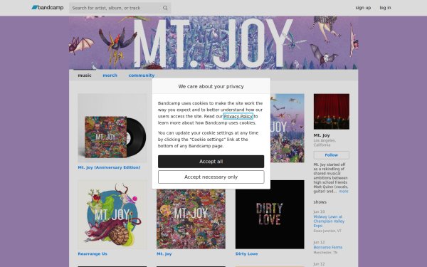 mtjoyband.bandcamp.com