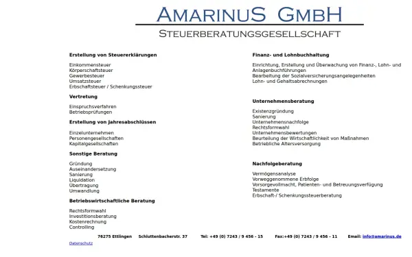 amarinus.de