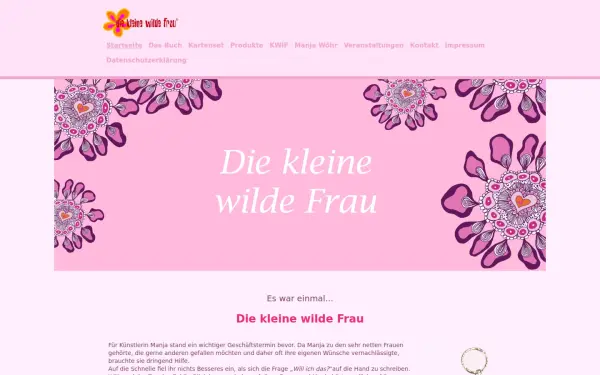 www.die-kleine-wilde-frau.de