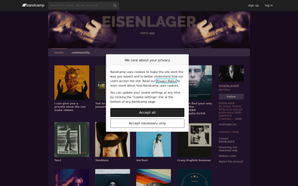 eisenlager.bandcamp.com