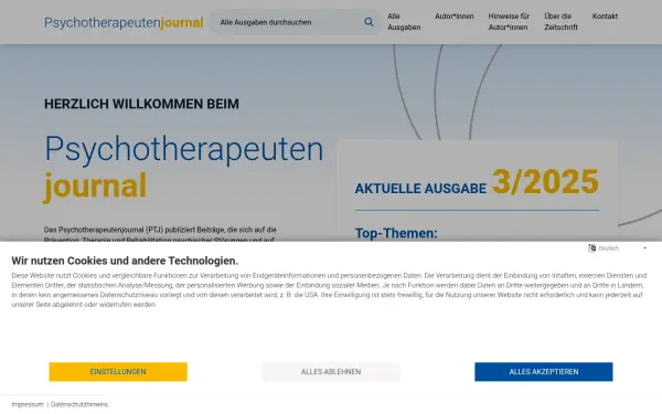 psychotherapeutenjournal.de
